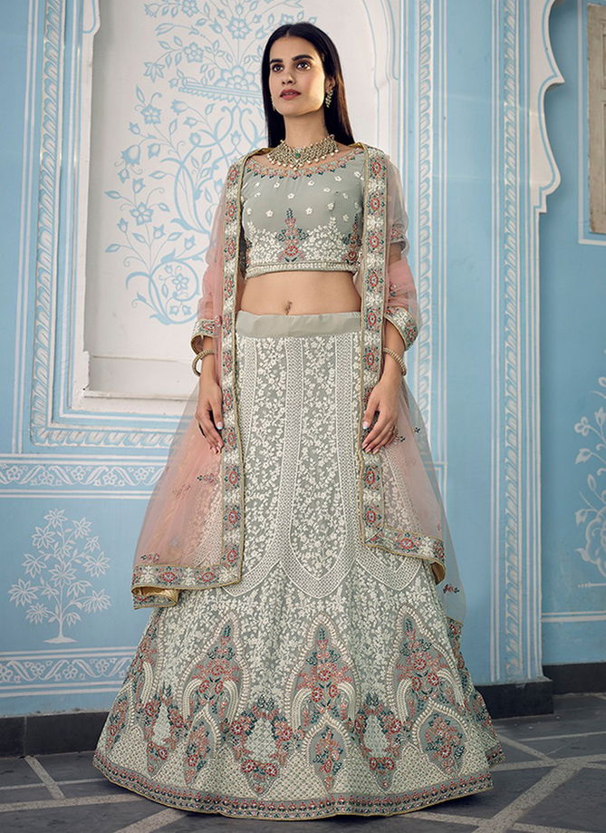 ARYA CINDERELLA 12 New Latest Wedding Wear Heavy Thread Foil Mirror Work Latest Lehenga Choli Collection